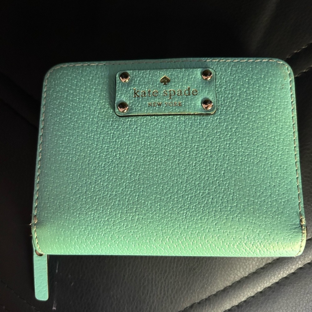 Kate Spade Tiffany blue small wallet